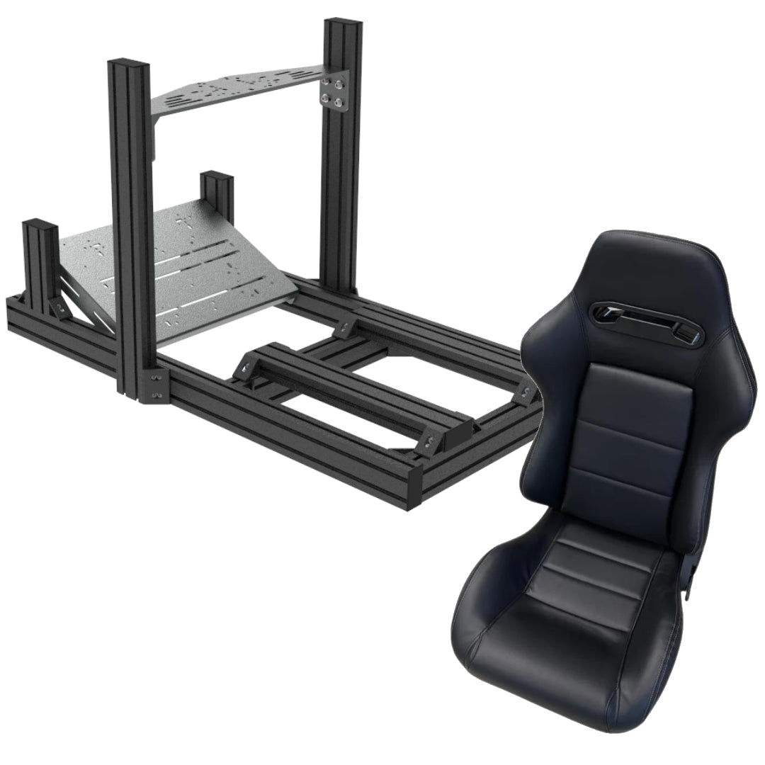 Sim Motion 80mm Aluminum Extrusion Sim Racing Cockpit Chassis