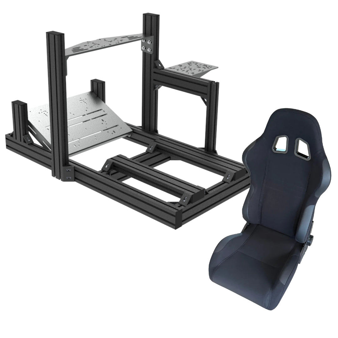 Sim Motion 80mm Aluminum Extrusion Sim Racing Cockpit Chassis
