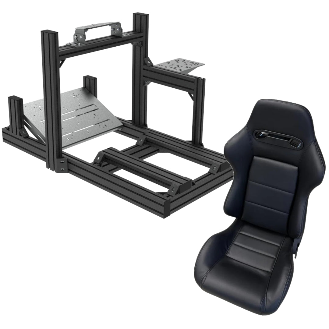 Sim Motion 80mm Aluminum Extrusion Sim Racing Cockpit Chassis