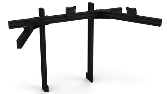 Sim Motion Direct Triple Monitor Mount for Sim Racing Aluminum Chassis