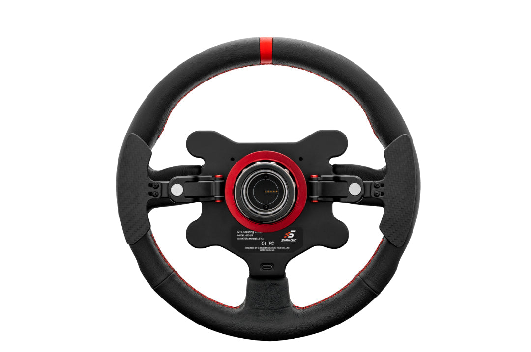 Simagic GTS Suede Wheel and Button Box